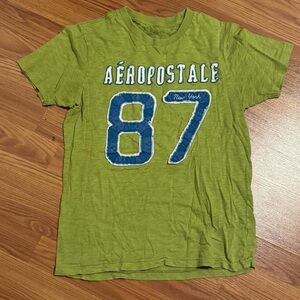 Aeropostale 87 Lime Green Knit Top‎ Size S NWOT Y2k 2000’s Classic